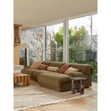 Juno Sierra Right Chaise Sofa White Bark