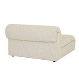 Juno Sierra Right Chaise Sofa White Bark
