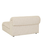 Juno Sierra Left Chaise Sofa White Bark