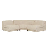 Juno Sierra Corner Sofa White Bark
