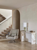 Ponte Console Table Golden White
