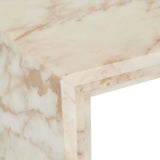Ponte Console Table Golden White