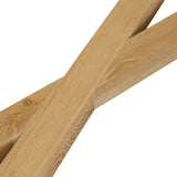 Eyre Console Table White Marble Oak