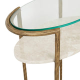 Ophelia Pointe Side Table Silk Grey