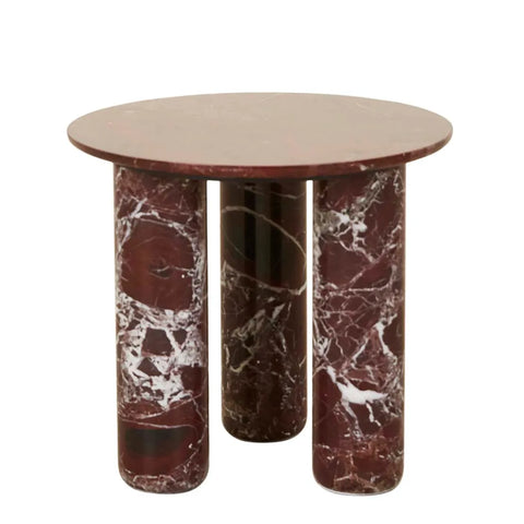 Atlas Orbit Side Table Rouge