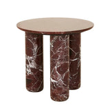 Atlas Orbit Side Table Rouge