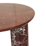 Atlas Orbit Side Table Rouge