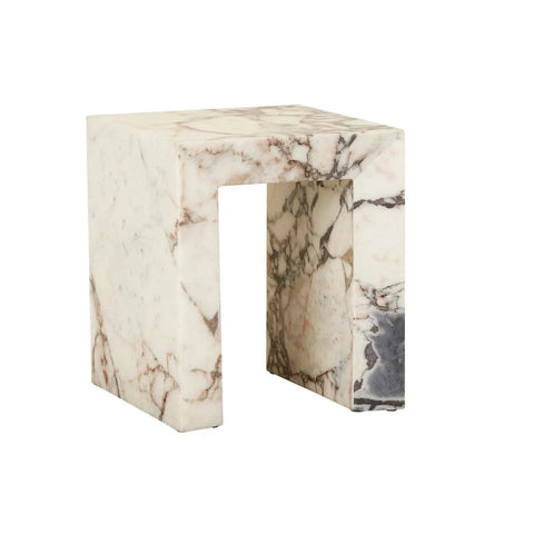 Monument Marble Side Table Ocean