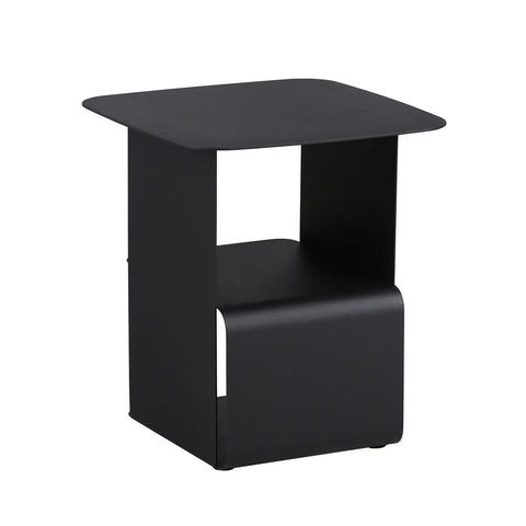 May Block Side Table Black