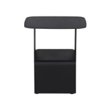 May Block Side Table Black