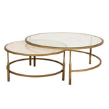 Verona Charm Nest Coffee Table Crema Marble