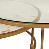 Verona Charm Nest Coffee Table Crema Marble