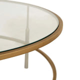 Verona Charm Nest Coffee Table Crema Marble
