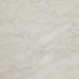 Atlas Pillar Side Table White Marble