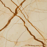 Atlas Pillar Side Table Brown Vein