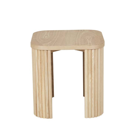 Benjamin Ripple Side Table Natural