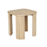 Benjamin Ripple Side Table Natural