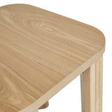 Benjamin Ripple Side Table Natural