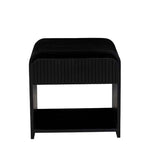 Chloe Channel Bedside Black