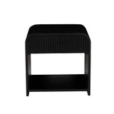Chloe Channel Bedside Black