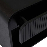 Chloe Channel Bedside Black