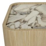 Elsie Narrow Bedside Ocean Marble/Natural