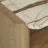 floyd marble bedside natural