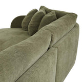 Hugo Tonda Left Chaise Set Copeland Olive
