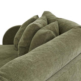 Hugo Tonda Left Chaise Set Copeland Olive