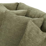 Hugo Tonda Right Chaise Set Copeland Olive