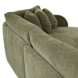Hugo Tonda Right Chaise Set Copeland Olive