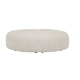 Juno Channel Ottoman Grey Speckle