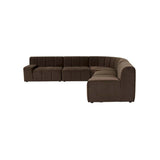 Juno Channel Centre Sofa Cocoa Velvet