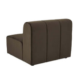 Juno Channel Centre Sofa Cocoa Velvet