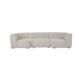 Juno Channel Centre Sofa Grey Speckle