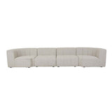 Juno Channel Centre Sofa Grey Speckle