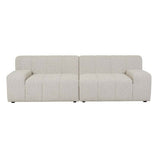juno channel left arm sofa grey speckle