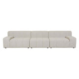 juno channel left arm sofa grey speckle