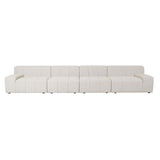 juno channel left arm sofa grey speckle