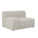 juno channel left arm sofa grey speckle