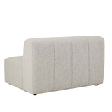 juno channel left arm sofa grey speckle