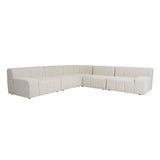 Juno Channel Right Arm Sofa Grey Speckle