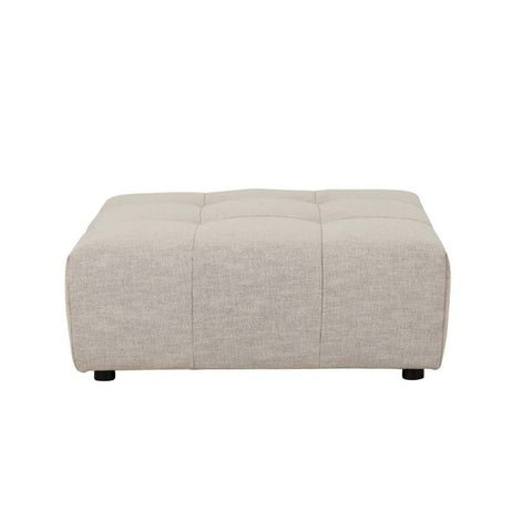 sidney slouch ottoman barley