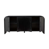 Chloe Channel Buffet Black