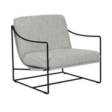 allegra armchair ice grey
