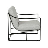 allegra armchair ice grey