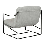 allegra armchair ice grey