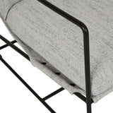 allegra armchair ice grey