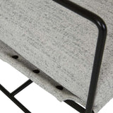 allegra armchair ice grey