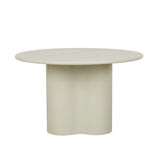 Artie Wave Dining Table Putty